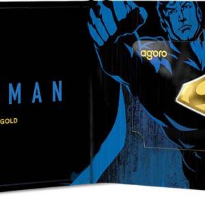Agoro amplía línea de coleccionables de DC con moneda coleccionable de oro con el emblema de Superman
