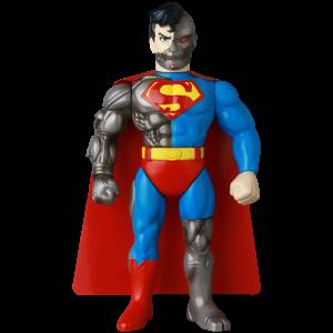Medicom Toy presenta figura de Superman Cyborg con superpoderes de manga